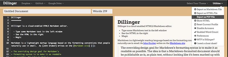 Dillinger screenshot