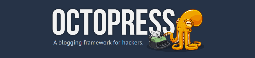 Octopress site masthead