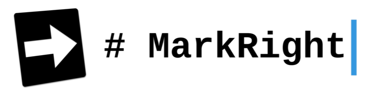 MarkRight logo