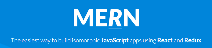 MERN Logo and tagline