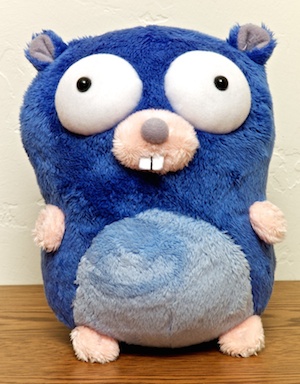 Plush Go Gopher doll