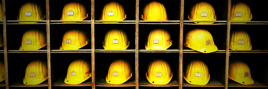 Stock Photo of hardhats